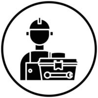 Electrician Service Icon Style vector