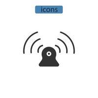 WIFI icons  symbol vector elements for infographic web