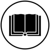 Open Book Icon Style vector