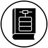 Library Database Icon Style vector