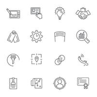 Branding icons set . Branding pack symbol vector elements for infographic web