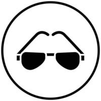 Glasses Icon Style vector