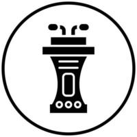 Lectern Icon Style vector