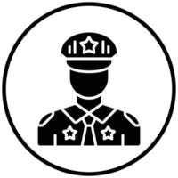 Officer Icon Style vector