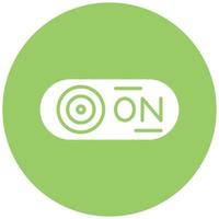 On Off Switch Icon Style vector