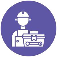 Electrician Service Icon Style vector