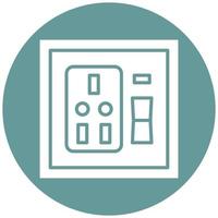 Socket Icon Style vector