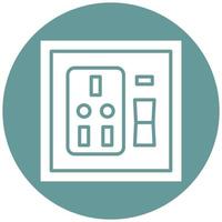 Socket Icon Style vector