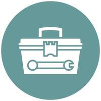 Tool Box Icon Style vector