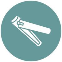 Nail Clipper Icon Style vector