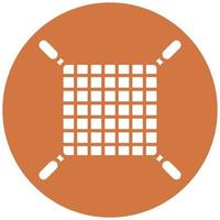 Cast Net Icon Style vector