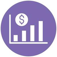 Business Growth Icon Style vector