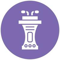 Lectern Icon Style vector