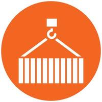 Container Icon Style vector