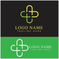 Medical Cross illustration Logo template vector design