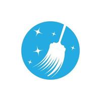 cleaning clean service logo icon vector template