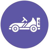 Go Kart Icon Style vector