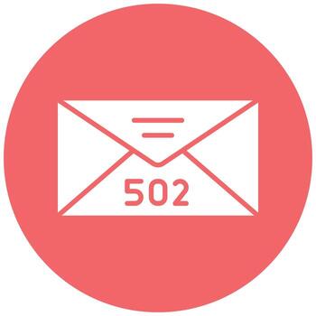 Postal Code Icon Style vector