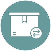 Package Sorting Icon Style vector