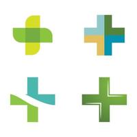 Medical Cross illustration Logo template vector design