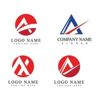 A initial letter logo vector template design