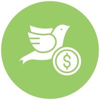 Early Bird Prices Icon Style vector