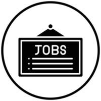 Job Board Icon Style vector