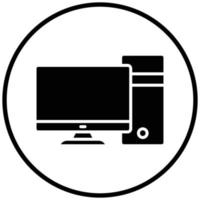 Computer Icon Style vector