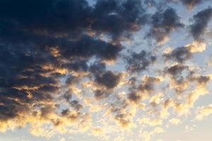 colorful sky during sunset photo