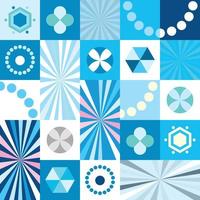 Print vector abstract geometry background