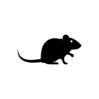 logotipo de rata de ratón vector