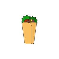 kebab vector icon