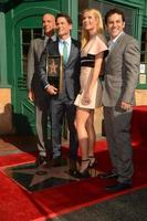 LOS ANGELES, DEC 8 - Tom Barrack, Rob Lowe, Gwyneth Paltrow, Fred Savage at the Rob Lowe Star on the Hollywood Walk of Fame at the Hollywood Blvd on December 8, 2015 in Los Angeles, CA photo