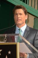 LOS ANGELES, DEC 8 - Rob Lowe at the Rob Lowe Star on the Hollywood Walk of Fame at the Hollywood Blvd on December 8, 2015 in Los Angeles, CA photo