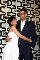 LOS ANGELES, JAN 13 - Perrey Reeves arrives at the 2013 HBO Post Golden Globe Party at Beverly Hilton Hotel on January 13, 2013 in Beverly Hills, CA photo