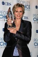 LOS ANGELES, JAN 5 - Jane Lynch arrives at 2011 People s Choice Awards at Nokia Theater at LA Live on January 5, 2011 in Los Angeles, CA photo