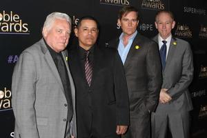 LOS ANGELES, FEB 27 - GW Bailey, Raymond Cruz, Phillip Keene, James Duff at the Noble Awards at the Beverly Hilton Hotel on February 27, 2015 in Beverly Hills, CA photo