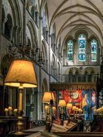 CHICHESTER, WEST SUSSEX, UK, 2014. Interior view of Chichester Cathedral photo