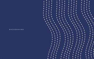 Abstract minimal line navy blue background vector