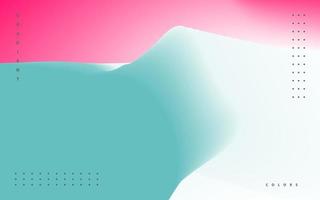 Abstract gradient multicolor background vector