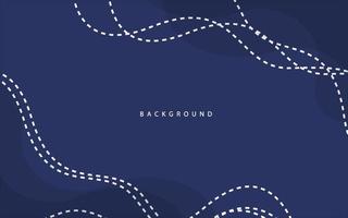 Abstract minimal line navy blue background vector