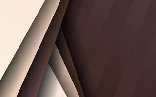 Abstract overlap layer brown bakcground vector