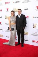 LOS ANGELES, OCT 10 - Josephine Ochoa, Rick Mancia at the ALMA Awards Arrivals 2014 at Civic Auditorium on October 10, 2014 in Pasadena, CA photo