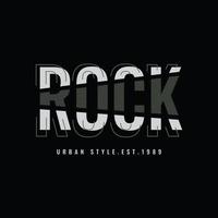 Rock t-shirt and apparel design vector