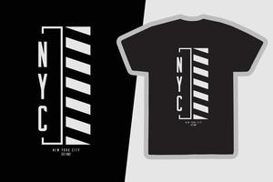 New york urban t-shirt and apparel design vector