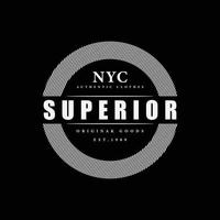 New york Brooklyn t-shirt and apparel design vector