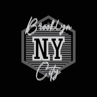 New york city typography vector t shirt design