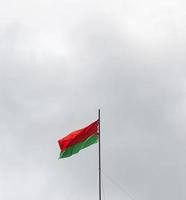 Belarusian flag, sky photo