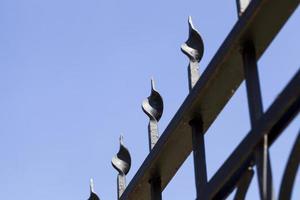 metal fence and fencing photo