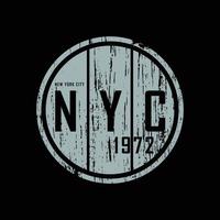 New york Brooklyn typography vector t shirt design